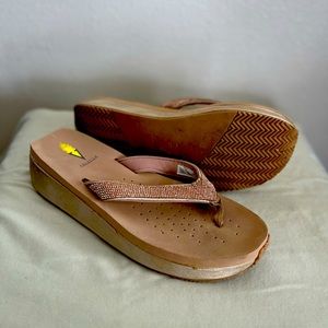 Volatile sandals worn once